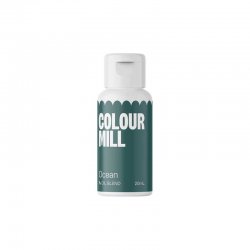 Colorant liposoluble pour chocolat 20ml Colour Mill couleurs Vert océan
