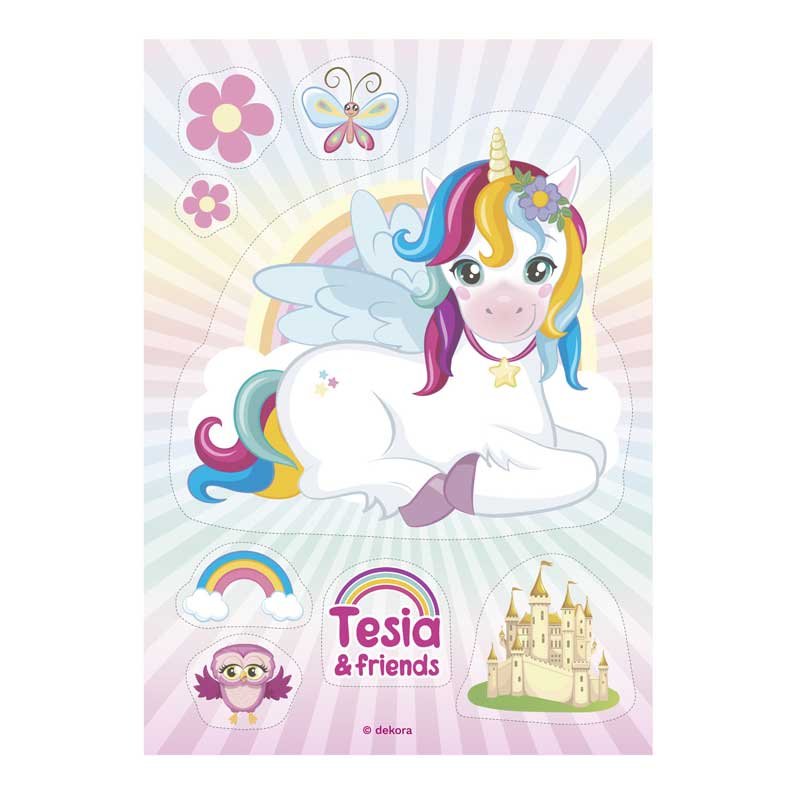 Silhouette azyme Licorne Tessia Silhouette azyme Licorne Tessia