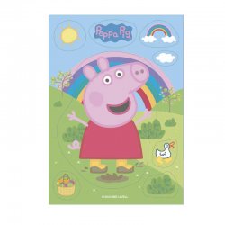 Silhouette azyme Peppa pig