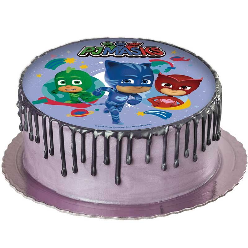 Pyjamasque Toppers Disque décoration de gâteau de Pyjamasques dès 3,99 € | Cake Délice...