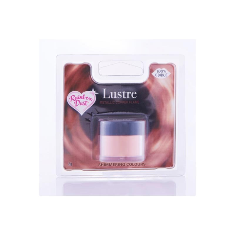 Poudre Lustre métallique Rainbow Dust couleurs Cuivre