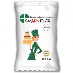 Pâte à sucre Velours 250g Smartflex couleurs vert gazon