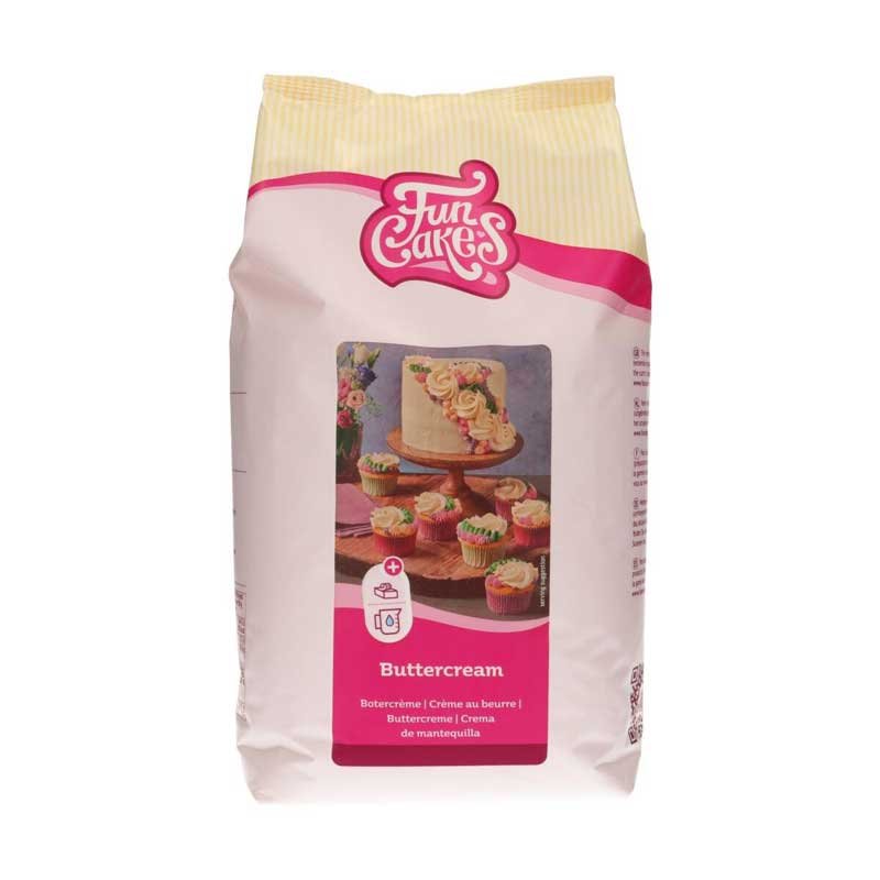 Préparation Mix pour crème au beurre 4kg FunCakes Préparation Mix pour crème au beurre 4kg FunCakes