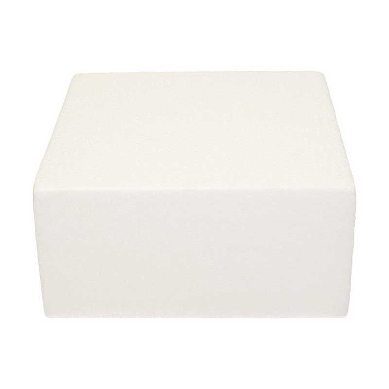 Dummy carré support polystyrène taille 20x20x 10cm de hauteur Dummy carré support polystyrène taille 20x20x 10cm de hauteur