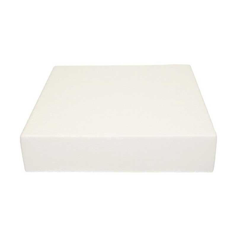 Dummy carré support polystyrène taille 30x30x7cm de hauteur Dummy carré support polystyrène taille 30x30x7cm de hauteur