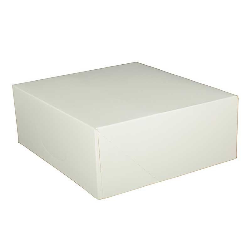 Boîte pâtissière pour gâteaux blanche de 14 à 40 cm Boîte pâtissière pour gâteaux blanche de 14 à 40 cm