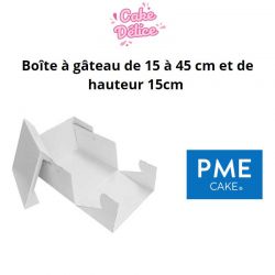 Boîte à gâteau de 15 à 45 cm et de hauteur 15cm PME