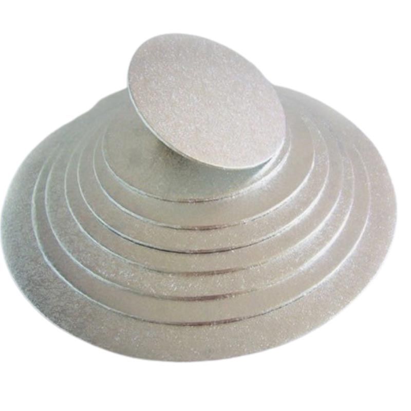 Plateau de présentation rond fin pour gâteau de 10 à 35 cm de diamètre Plateau de présentation rond fin pour gâteau de 10 à 35 cm de diamètre