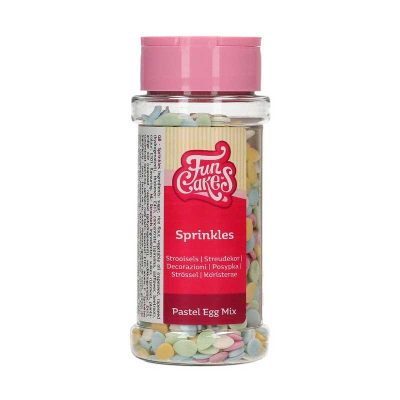 Sprinkle Medley Oeufs de Pâques pastel 60g FunCakes