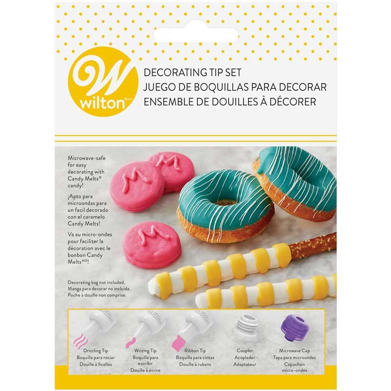 Douilles de Décoration Candy Melt Set/5 Wilton