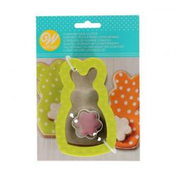 Emporte Pièce Comfort Grip Lapin avec sa queue Wilton