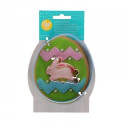 Emporte Pièce biscuits Œuf avec lapin, lot de 2 Wilton