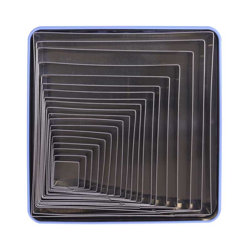 Emportepièce Carré set de 19 pièces de PME à 29,99