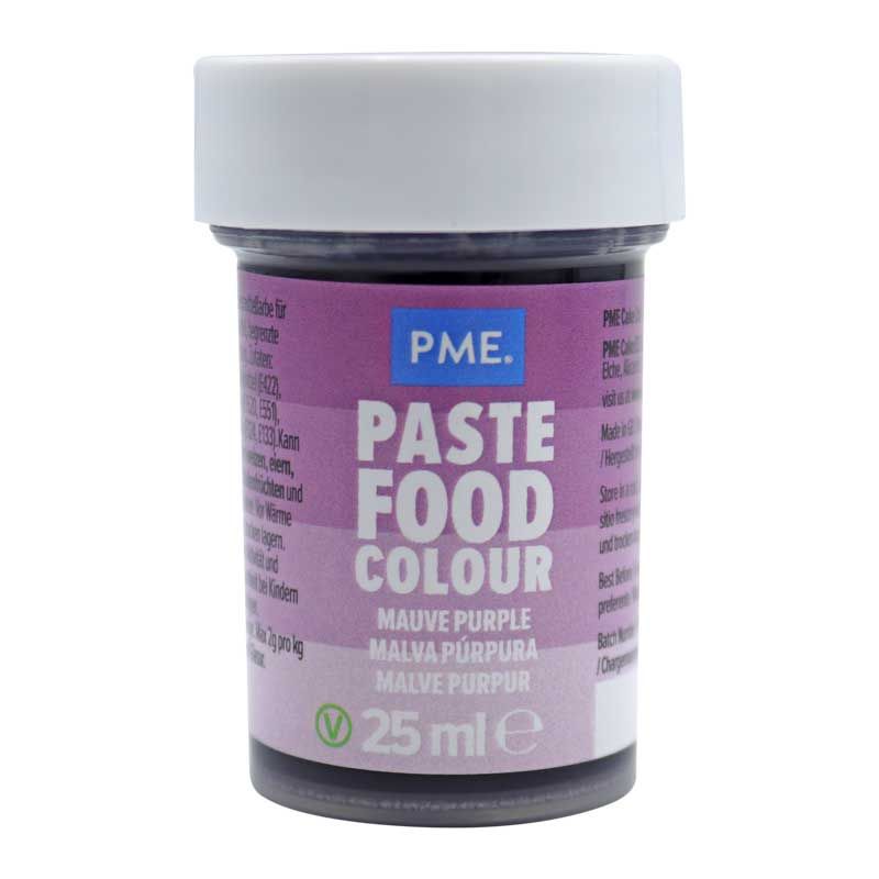 Colorant alimentaire en gel PME couleurs Mauve