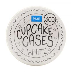 Caissette Cupcake Blanche pk/300 PME