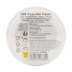 Caissette Cupcake Blanche pk/300 PME