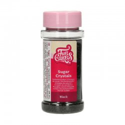 Cristaux de sucre Noir 80g FunCakes