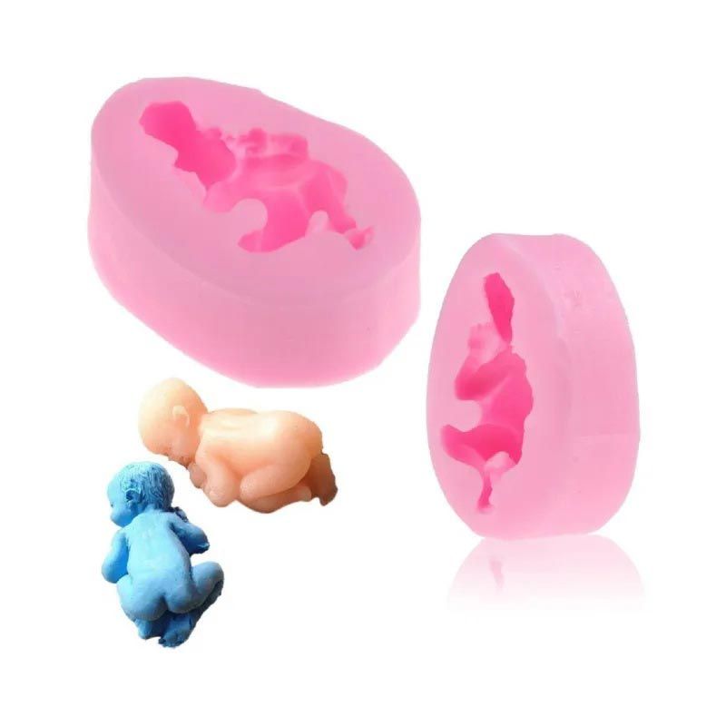 Moule Silicone pâte à sucre bébé Moule Silicone pâte à sucre bébé