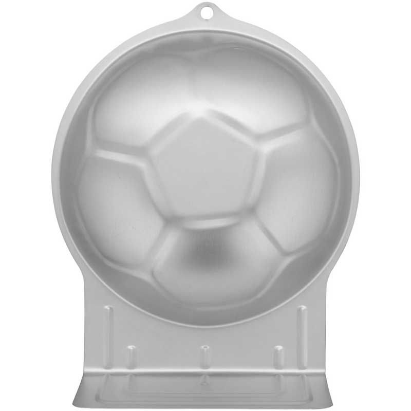 Moule gateau ballon de foot ou basket de 15cm - Wilton - Planète Gateau