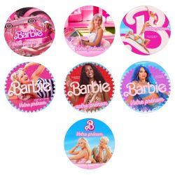 Disque à Gâteau Personnalisé Barbie motifs aux choix