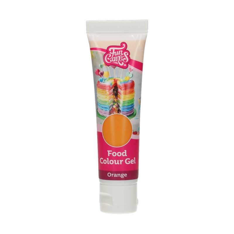 Gel Colorant Alimentaire orange FunColours FunCakes