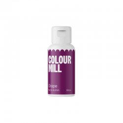Colorant liposoluble pour chocolat 20ml Colour Mill couleurs Grape