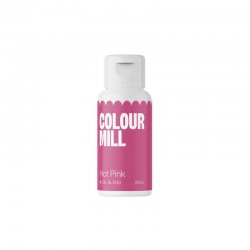 Colorant liposoluble pour chocolat 20ml Colour Mill couleurs Rose vif