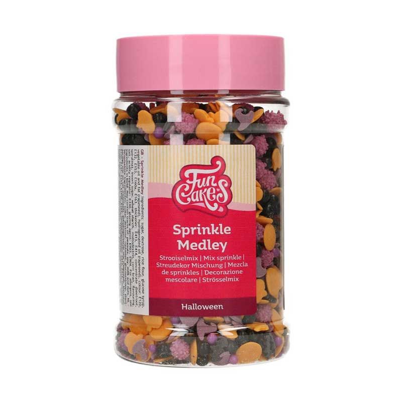 Sprinkle Medley Halloween 180 g FunCakes Sprinkle Medley Halloween 180 g FunCakes