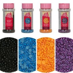 Sprinkle Medley Paillettes 65g FunCakes couleurs aux choix