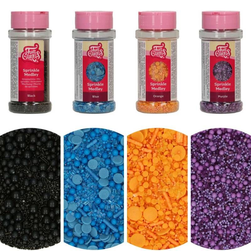 Paillettes Alimentaires Cerise Rainbow Dust - Univers Cake