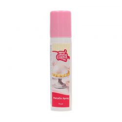 Bombe spray lustrant 100 ml FunCakes couleur Perle