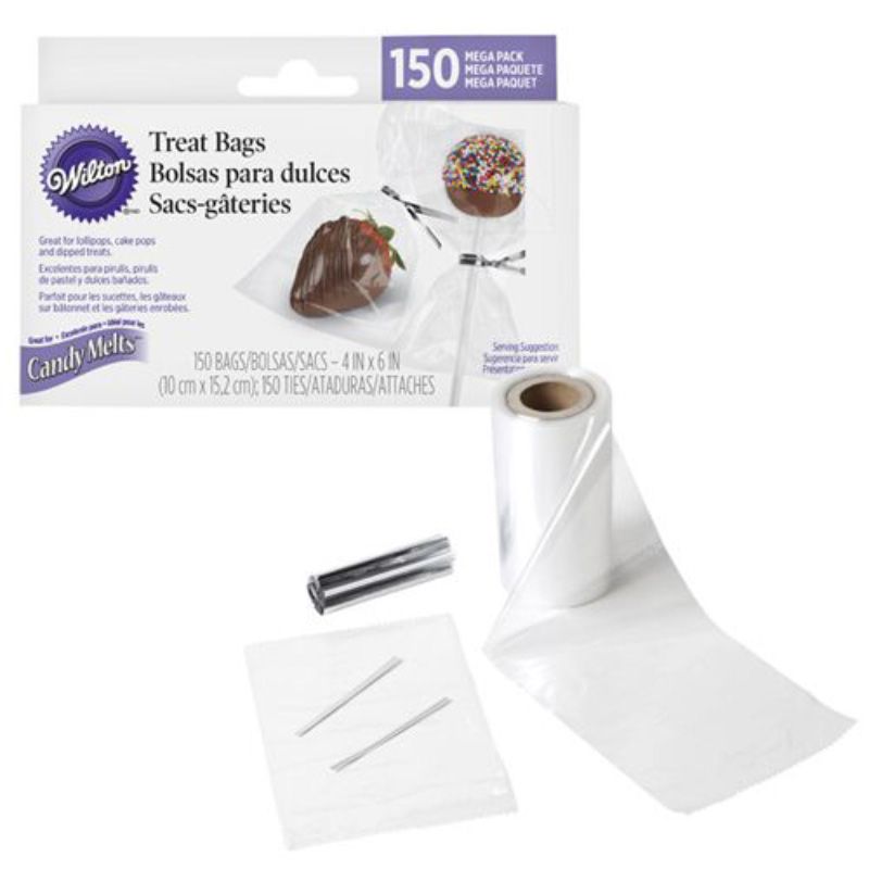 Emballage de sucettes, cake pops pk/150 Wilton