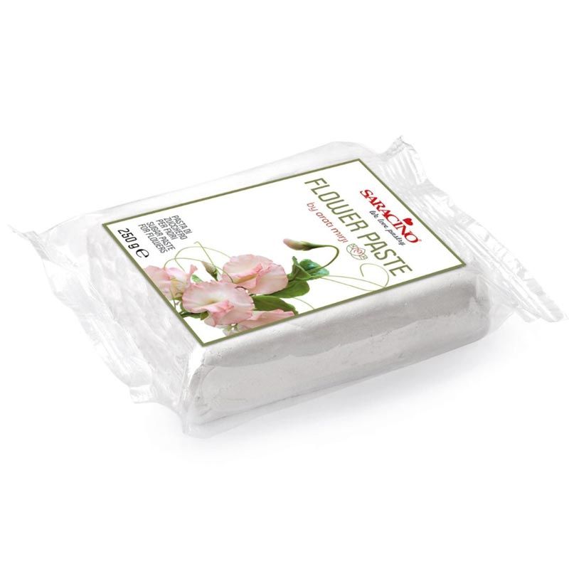 Pâte à fleurs blanche by Arati Mirji 250g Saracino