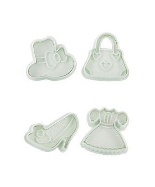 Emporte-pièce poussoir Fashion set/4