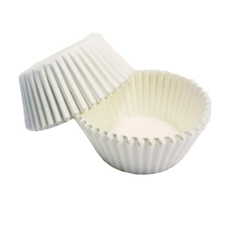 Mini caissette Cupcake Blanche pk/50 House of Marie