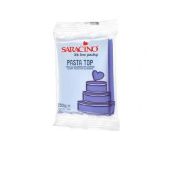 Pâte à sucre de couverture TOP 250gr Saracino couleurs Violet