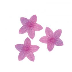 Fleurs LILAS en Azyme VIOLETTE 2 CM