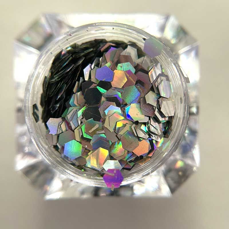 Paillette de décoration les paillettes de Laurette couleur Plata hololo et taille 5 Paillette de décoration les paillettes de Laurette couleur Plata hololo et taille 5