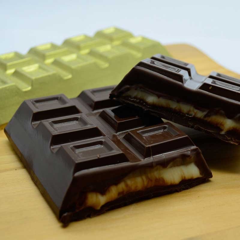 Moule à Tablette De Chocolat Dubai En Silicone - Lot De 2 Moules Premium Pour Chocolat Maison Personnalisé - 2