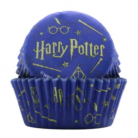 24 Caissettes et 24 cake toppers sorcier 24 Caissettes et 24 cake toppers sorcier