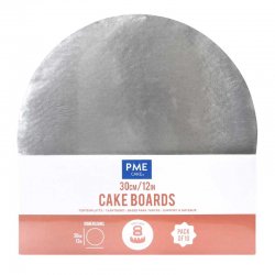 Plateau de présentation rond épais pour gâteau de 20 à 35 cm de diamètre Set de 10 Plateaux PME