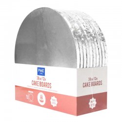 Plateau de présentation rond épais pour gâteau de 20 à 35 cm de diamètre Set de 10 Plateaux PME