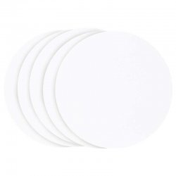 Plateau de présentation rond fin pour gâteau de 15 à 30 cm de diamètre Set de 5 Plateaux PME