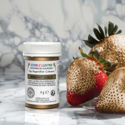 Lustre comestible Or brillant Sugarflair