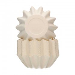Caissettes à Cupcakes Bloom Blanc