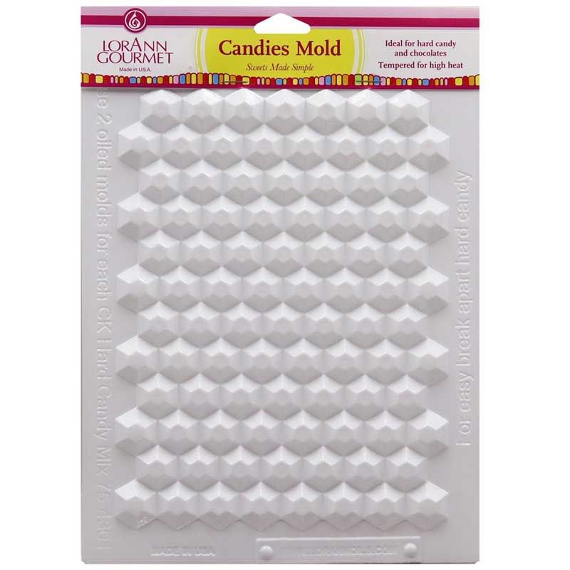 Moule à bonbons forme hexagonale 20 x 25 cm LorAnn Moule à bonbons forme hexagonale 20 x 25 cm LorAnn