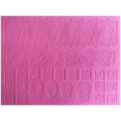 Tapis Dentelle Day Of The Dead Cake Lace