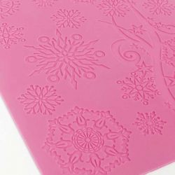 Tapis dentelle Flocon de neige Cake lace