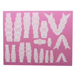 Tapis dentelle Noeuds vintage Cake Lace