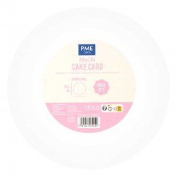 Plateau de présentation rond fin pour gâteau de 15 à 30 cm de diamètre Set de 5 Plateaux PME